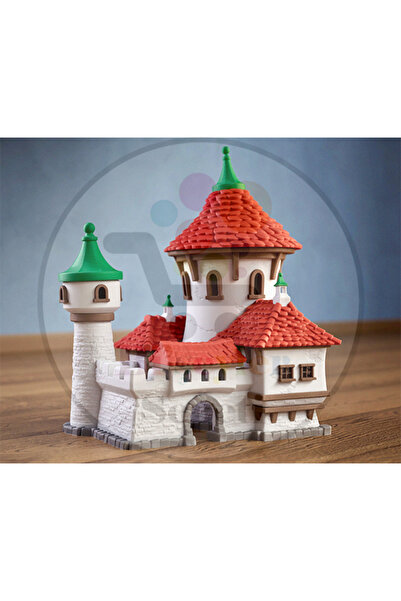 Bi'şeyler Sepeti Kale Şehir Model Diorama Castle Diecast
