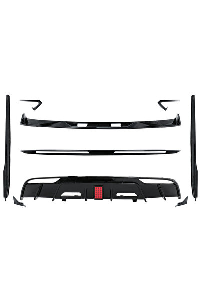 OEM Pachet Exterior Complet de Extensii compatibil cu Tesla Model 3 (2023-up)...