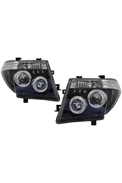OEM Faruri Angel Eyes compatibil cu Nissan Navara D40 (2004-2009) Nissan Path...