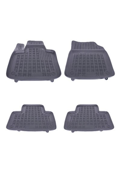 OEM Covorase Presuri Auto din cauciuc compatibil cu VOLVO XC90 2015+ Negru