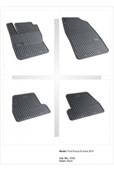 OEM Covoare cauciuc FORD FOCUS III 2010->
