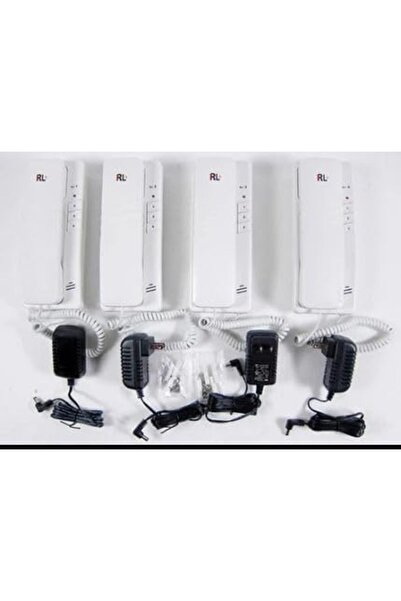 Generic RL 4 Way Wireless Intercom System 2.4GHz Dual-Way Digital Doorbell (RL-0510B4)