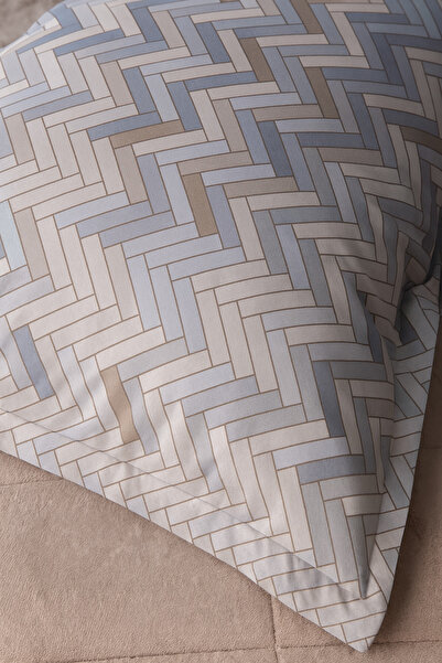 BED LİNE Set cuvertură de pat matlasată Wellsoft, pentru o persoană, Hardy Indigo