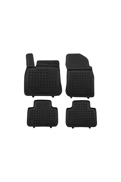 OEM Covorase Presuri Auto Negru din Cauciuc compatibil cu VW TOUAREG III (201...