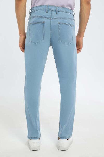 REDTAG Men Blue 5-Pockets Slim Fit Jean