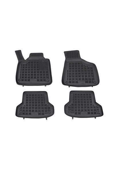 OEM Covorase Presuri Auto Negru din Cauciuc compatibil cu AUDI A3 S3 8P 8P1 H...