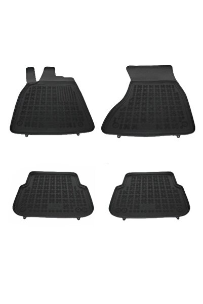 OEM Covorase Presuri Auto Negru din Cauciuc compatibil cu AUDI A6 C7 4G Limou...