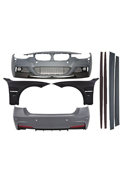 OEM Pachet Exterior M-Performance compatibil cu BMW F30 2011-up cu Aripi Late...
