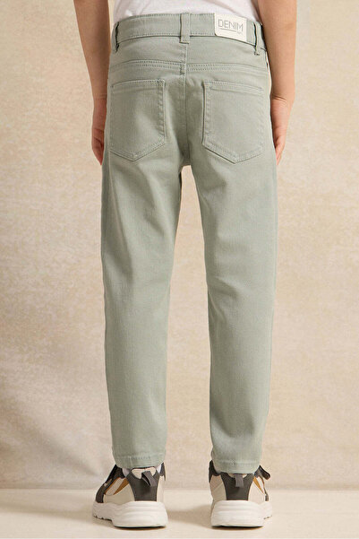 REDTAG Boys Grey Regular Fit Jeans