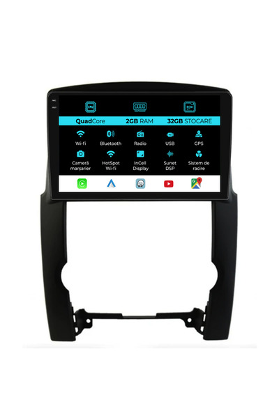 OEM Navigatie Dedicata Kia Sorento (2009-2012), 9Inch, 2Gb Ram, 32Gb Stocare,...