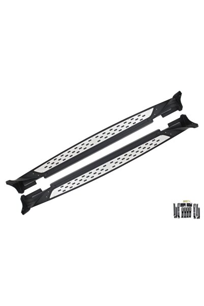 OEM Praguri Laterale Trepte Laterale Metal compatibil cu HYUNDAI Santa Fe (20...
