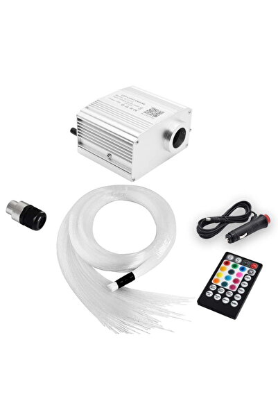 OEM Kit Fibra Optica Plafon Instelat TWINKLE RGBW 900 Fire 2M 0.75mm cu aplic...