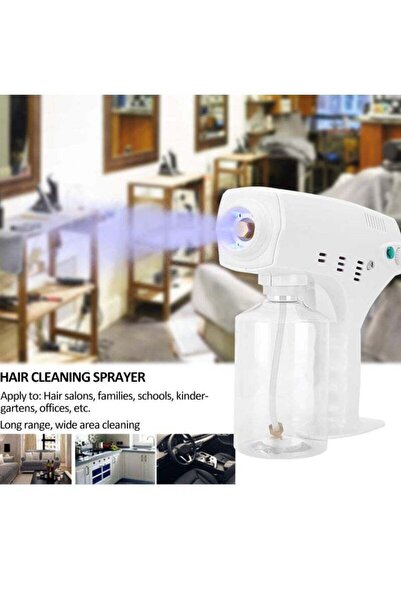 Generic Nano Hair Sprayer USB Wireless Rechargeable Hair Moisturizer (600ml)