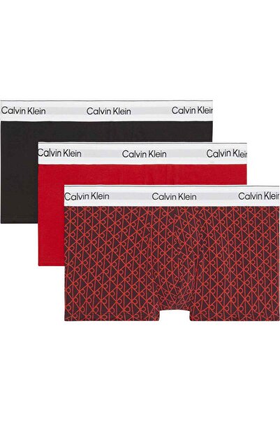 Calvin Klein Low Rise Trunk 3pk Çok Renkli Erkek Boxer