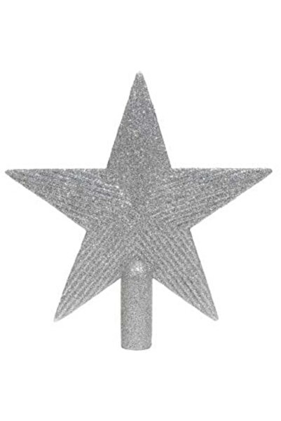 SHOPIENS Stea argintie din copac 22 cm