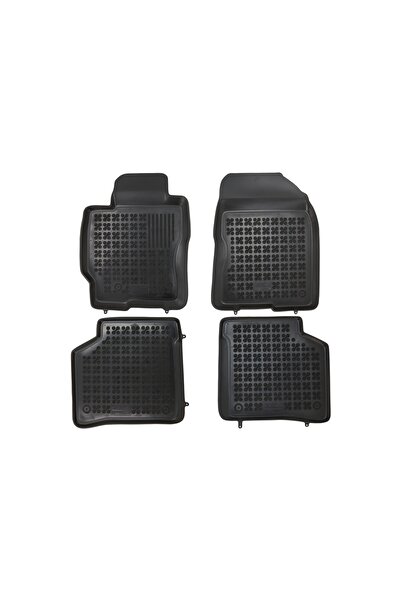 OEM Covorase Presuri Auto Negru din Cauciuc compatibil cu Toyota PRIUS II XW2...