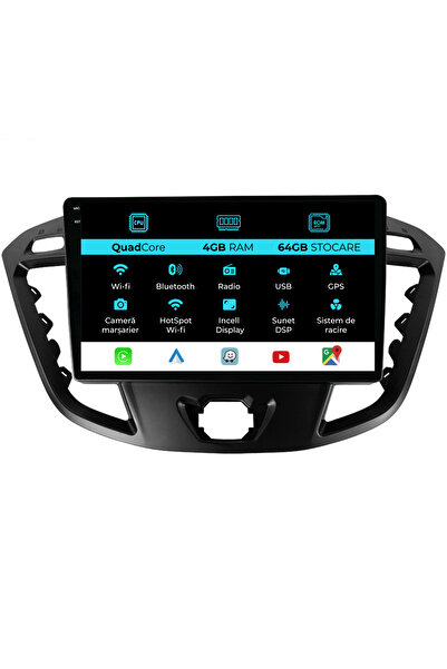 OEM Navigație dedicată Ford Transit (2012-2018), QuadCore, 9 inci, 4 GB RAM, ...