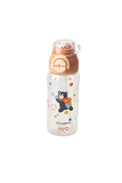 Tohana H2O Cute Patterned Polycarbonate Water Bottle 650 ml