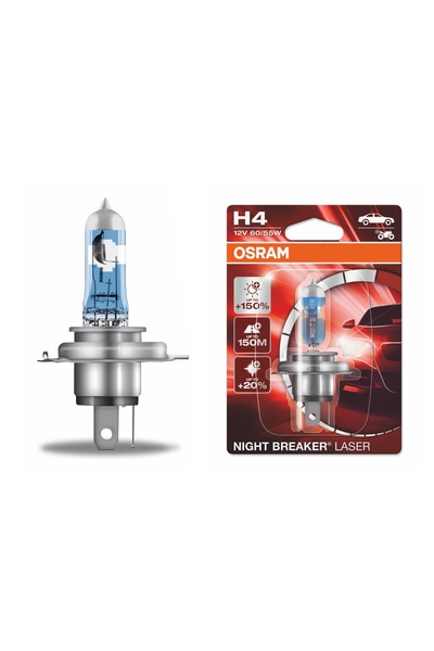 OEM Bec OSRAM Night Breaker Laser H4 64193NL-01BF 12V 60/55W 1 Bec Blister Au...