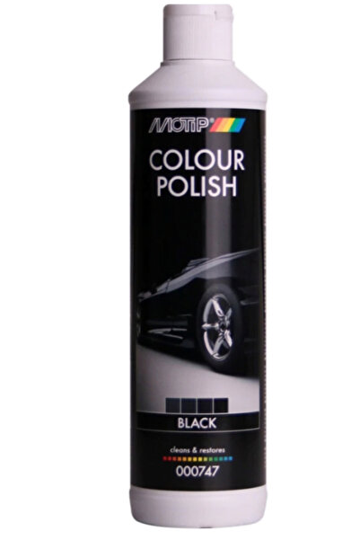 OEM Motip Pasta Polish Color Negru 500ML 382470
