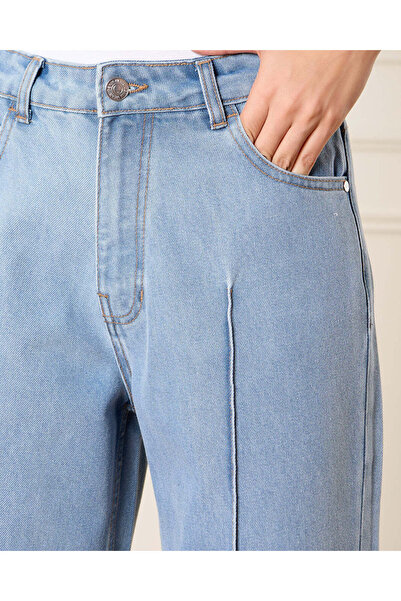 REDTAG Women Blue Wide Leg Jeans