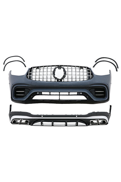 OEM Exterior Package compatible with Mercedes GLC SUV X253 (2020-Up) GLC63 Design