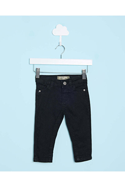 REDTAG Infant Boys Black Stretch Denim Jeans