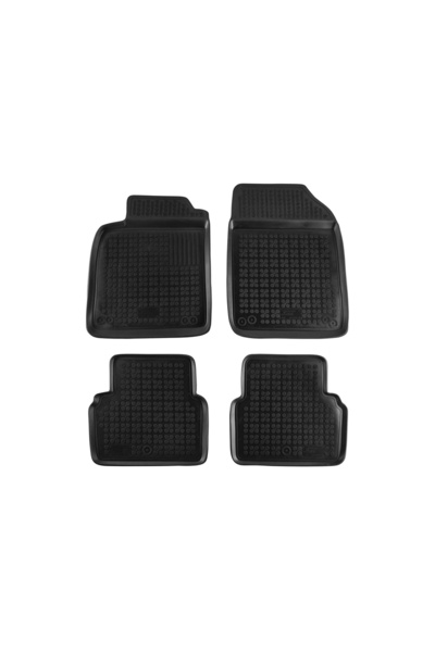 OEM Covorase Presuri Auto Negru din Cauciuc compatibil cu Saab 9-3 II (2002-2...