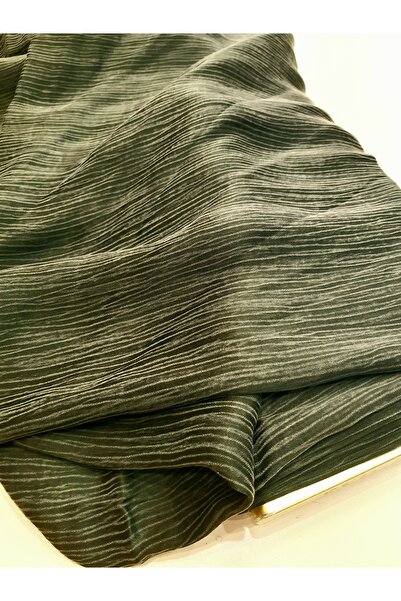 Safir Kumaş Elbiselik Ağaç Kabuğu Desenli Gül İpek Kupra 3 Metre