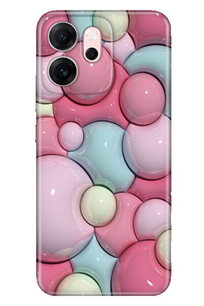 OPPO Reno 14F RetroTarz Kılıf Tema Trendy Silikon Baskılı Baloncuk