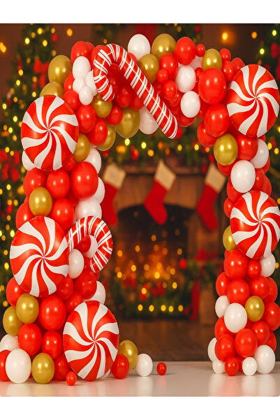 party mix Christmas New Year Balloon Set 65 Pieces |   Merry Christmas Party ...