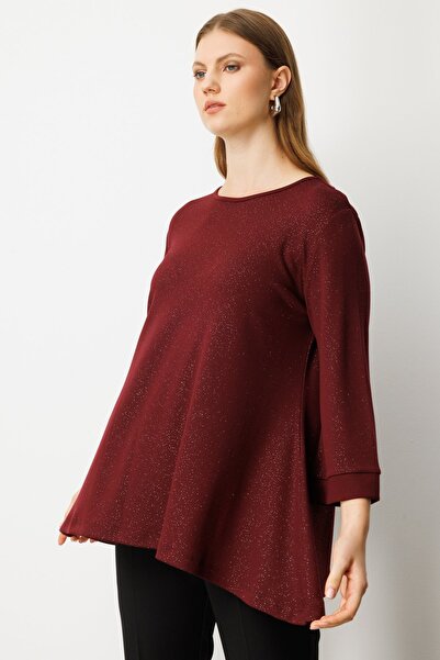 ON Comfortable Fit Blouse with Glitter Fabric