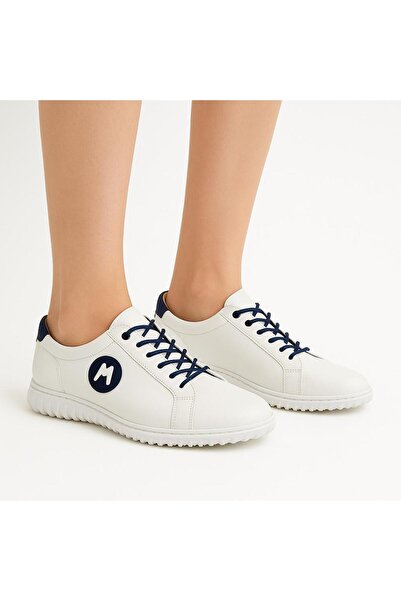 KS KADİR SARAÇ Genuine Leather Orthopedic Sole Women's Daily Shoes