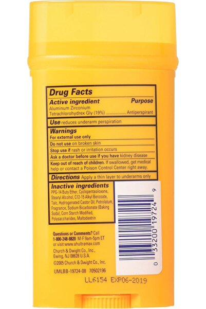 Arm&Hammer Arm & Hammer Antiperspirant Deodorant Spray - 2.6 oz (Amber)