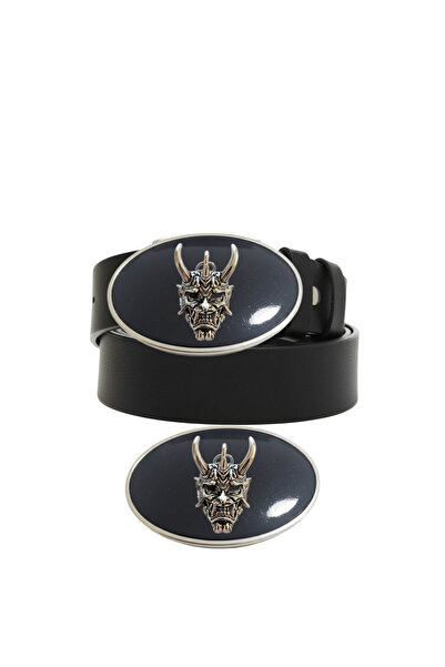 targay Cowboy Buckle Skull Belt