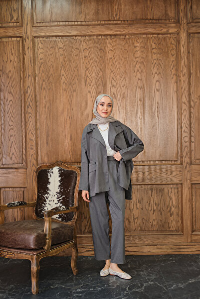 LOCCO Women's Jacket Suit Anthracite