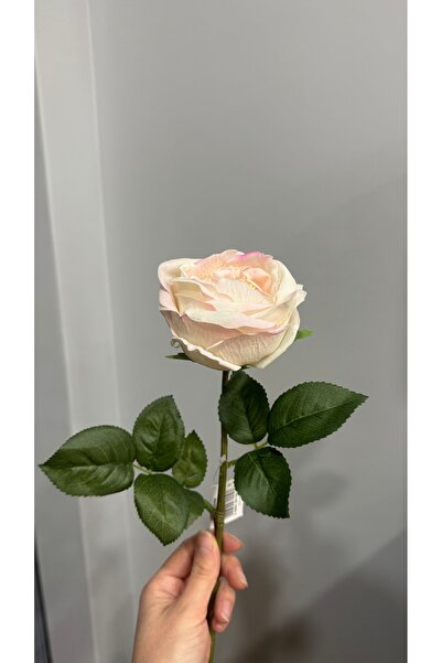 Santara زهرة الياقوت الاصطناعية المستوردة من الدرجة الأولى بلون وردي فاتح (قطعة واحدة)