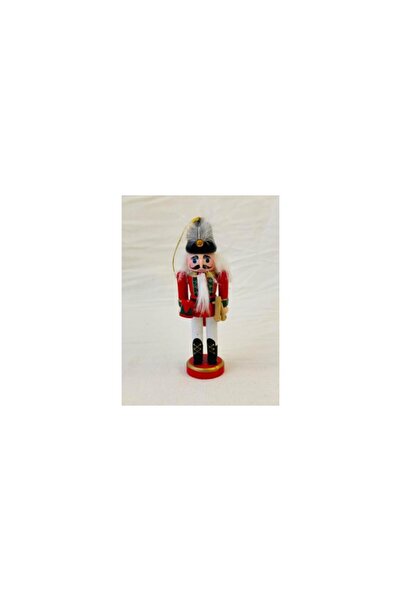 Aca Christmas Decoration - Soldiers, Set of 4 Nutcrackers, Red