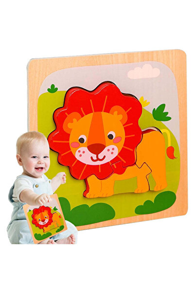 vivimall Puzzle 3 Pieces Lion Model | MiniGeniu 3