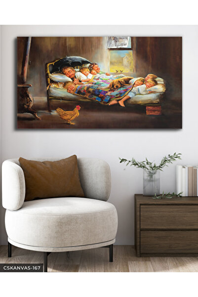 CeSht Mutluluğun Resmi Tek Parça Kanvas, Canvas Tablo