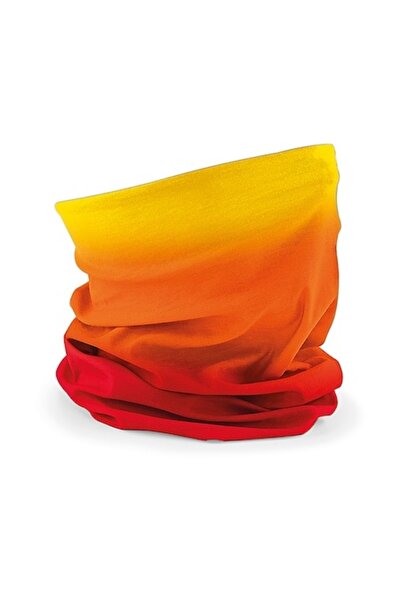 RONIC Multifunctional mask/bandana, Ombre, unisex, orange, 53/62 cm