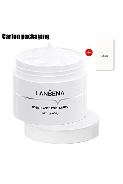 Genel Markalar Lanbena Siyah Nokta Bandı & Siyah Nokta Maskesi Nose Plants+ 6...