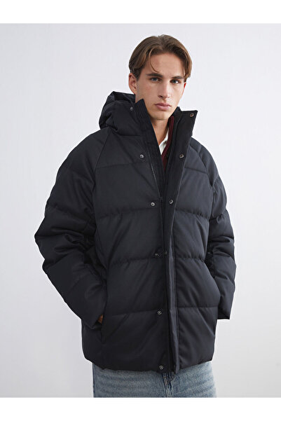 LC Waikiki Quality Parts from Çelebi Store Comfortable Fit Hooded Men's Infla...