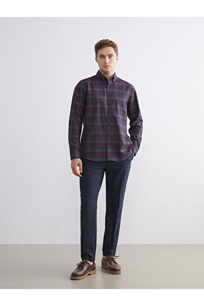 LC Waikiki Navy Blue Standard Size Men's Trousers