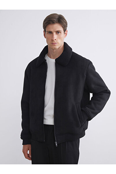 LC Waikiki Rmz Gi̇yi̇m Farkiyla Comfortable Fit Shirt Roba Collar Men's Coat