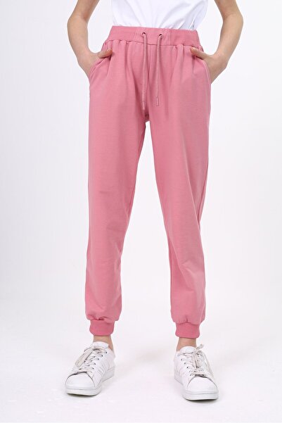 Toontoy بنطال رياضي بناتي من روز كورسيدو مطبوع ذو خصر مطاطي وجيوب مضلعة، بنطا...