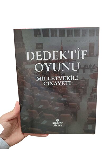 Emrah Gültekin Detective Game: the Murder of the Member of Parliament Efe Halil Özışık File – Political Mystery and Brain Teaser