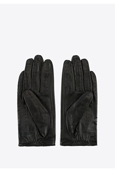 Wittchen Women's Driving Gloves, Black, Full Grain Leather