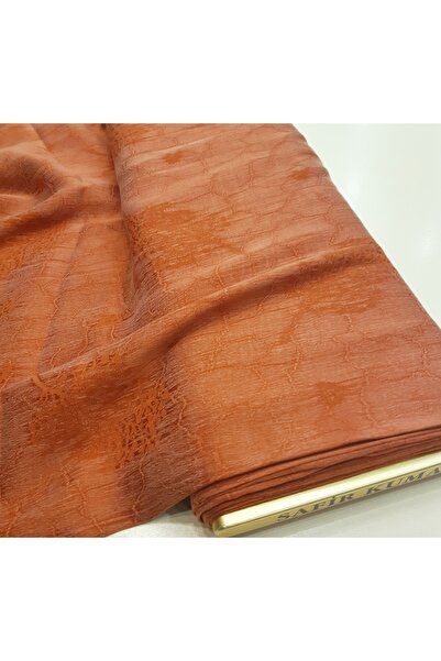 Safir Kumaş Elbiselik Desenli Gül İpek Kupra 3 Metre