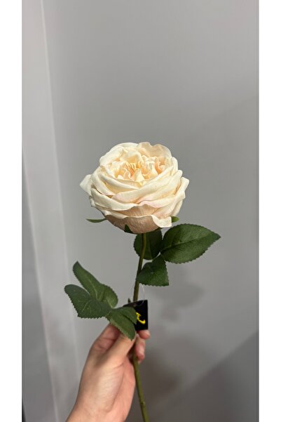 Santara زهور السلمون الاصطناعية الرطبة المستوردة من الدرجة الأولى من أفانجارد (قطعة واحدة)